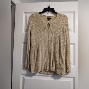 Beige Knit Sweater